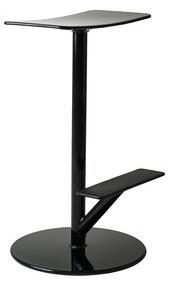 Sequoia High stool - / Metal - H 65 cm by Magis Black
