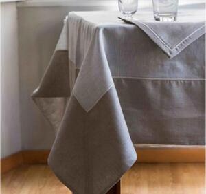 JACKIE TABLECLOTH PEARL GREY LINEN