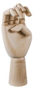 Wooden Hand Medium Decoration - H 18 cm - Wood by Hay Natural wood