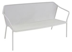Darwin Straight sofa - Metal - L 140 cm by Emu White