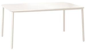 Yard Rectangular table - Aluminium - 160 x 97 cm by Emu White