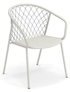 Nef Armchair - / Metal & polyester by Emu White