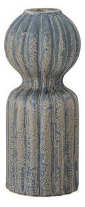 Elose Vase - / Ø 9 x H 22 cm - Sandstone by Bloomingville Blue