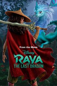 Poster Raya and the Last Dragon - Warrior in the Wild, (61 x 91.5 cm)