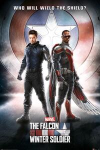 Poster The Falcon and the Winter Soldier - Wield The Shield, (61 x 91.5 cm)