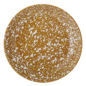Carmel Soup plate - / Ø 21 cm - Sandstone by Bloomingville Yellow