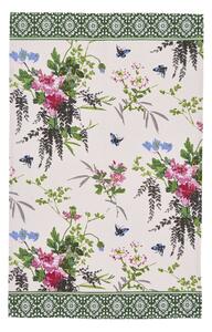 Ulster Weavers Madame Butterfly Tea Towel Green, Blue and Pink