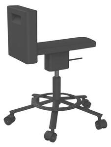 360° Chair Wheelchair - Casters by Magis Black