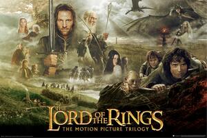 Poster The Lord of the Rings - Trilogy, (91.5 x 61 cm)