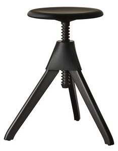 Jerry Stool - H 50 to 66 cm by Magis Black
