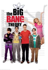 Poster The Big Bang Theory - IQ meter, (61 x 91.5 cm)