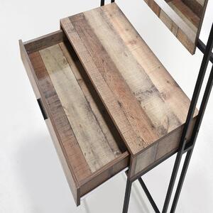 Hoxton Industrial Oak Effect Dressing Table