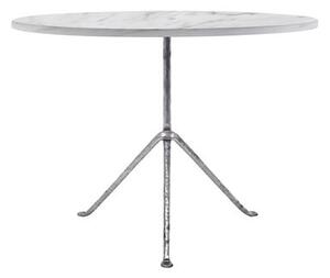 Officina Outdoor Round table - Ø 100 cm - Marble by Magis White/Metal