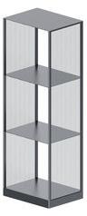 Tristano Small Shelf - / H 116 cm by Zeus Grey