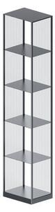 Tristano Large Shelf - / H 190 cm by Zeus Grey