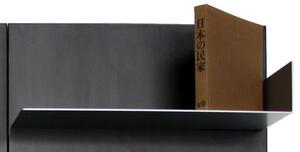 IWall Bookcase - 1 raised edge shelf - L 78 cm by Zeus Metal