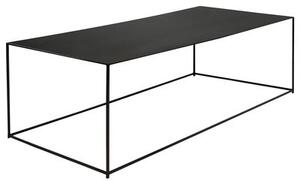 Slim Irony Coffee table - / 124 x 62 x H 34 cm by Zeus Black