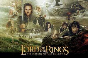 Art Print The Lord of the Rings - Trilogy, (40 x 26.7 cm)