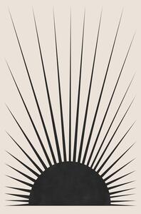 Illustration Minimal Sun, Orara Studio, (30 x 40 cm)