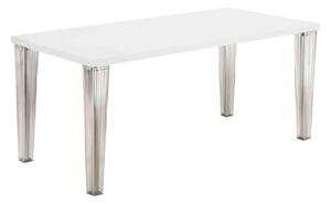 Top Top Rectangular table - 160 cm - lacquered table top by Kartell White