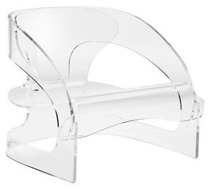 4801 Armchair - by Joe Colombo - Limted edition by Kartell Transparent