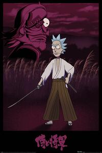 Poster Rick and Morty - Samurai Rick, (61 x 91.5 cm)