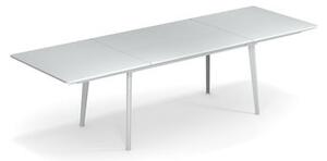 Plus4 Extending table - / Steel - 160 to 270 cm by Emu White