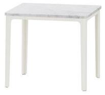 Plate Table Coffee table - / Small - 41 x 41 cm / Marble by Vitra White