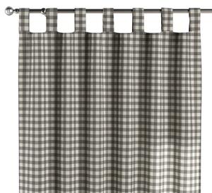 Tab top curtain