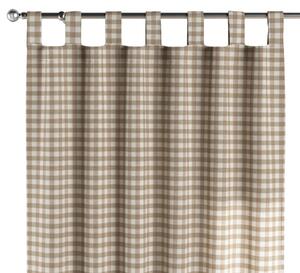 Tab top curtain