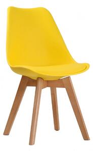 Louvre Comfy Yellow Dining Chair Set of 2