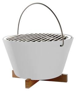 Movable charcoal barbecue - Table by Eva Solo White