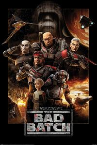Poster Star Wars: The Bad Batch - Montage, (61 x 91.5 cm)