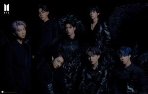 Poster BTS - Black Wings, (91.5 x 61 cm)