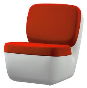 Nimrod Low armchair by Magis White/Orange