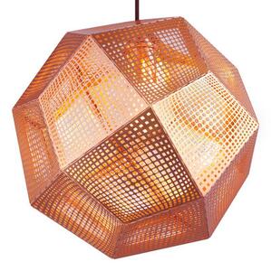 Etch Shade Pendant by Tom Dixon Copper