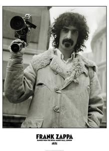 Poster Frank Zappa - Banned Albert Hall 1971, (59.4 x 84.1 cm)