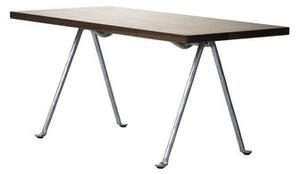 Officina Coffee table - / 120 x 45 cm - Walnut & wrought iron by Magis Natural wood