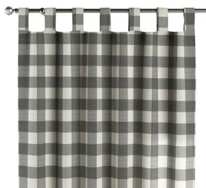 Tab top curtain