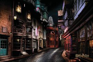 Art Poster Harry Potter - Diagon Alley, (40 x 26.7 cm)