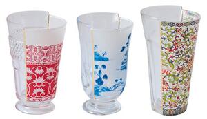 Hybrid - Clarice Cocktail glass - Set of 3 by Seletti Multicoloured