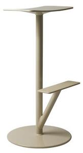 Sequoia High stool - / Metal - H 76 cm by Magis White