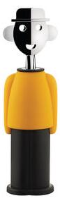 Alessandro M. Bottle opener - / Colour Tales by Alessi Yellow/Black