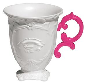 I-Mug Mug by Seletti White/Pink