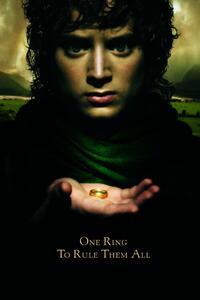 Art Poster The Lord of the Rings - One ring to rule them all, (26.7 x 40 cm)