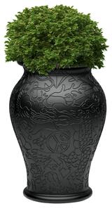 MING PLANTER AND CHAMPAGNE COOLER - Black