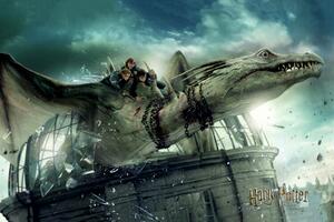 Art Poster Harry Potter - Dragon ironbelly, (40 x 26.7 cm)