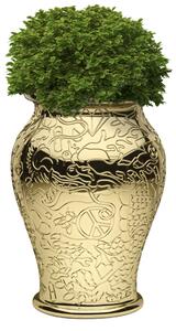 MING PLANTER AND CHAMPAGNE COOLER METAL FINISH - Gold
