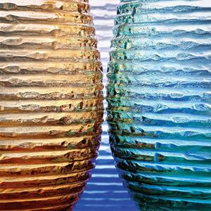MULTICOLOR SET OF 6 WATER GLASSES - Blue