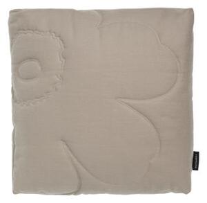 Unikko Cushion - / Quilted - 45 x 45 cm by Marimekko Beige